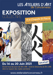 Expo fin d'année de l'atelier d'art de Concarneau