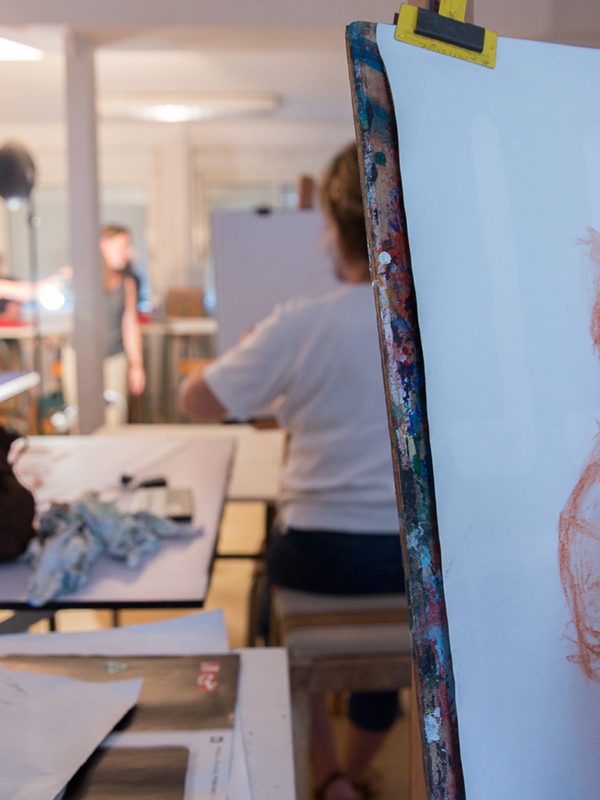 Atelier modèle vivant à Concarneau